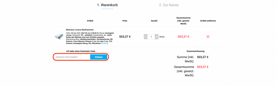 Box für Godre rabattcode